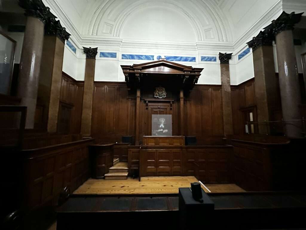 Courtroom in Pakistan