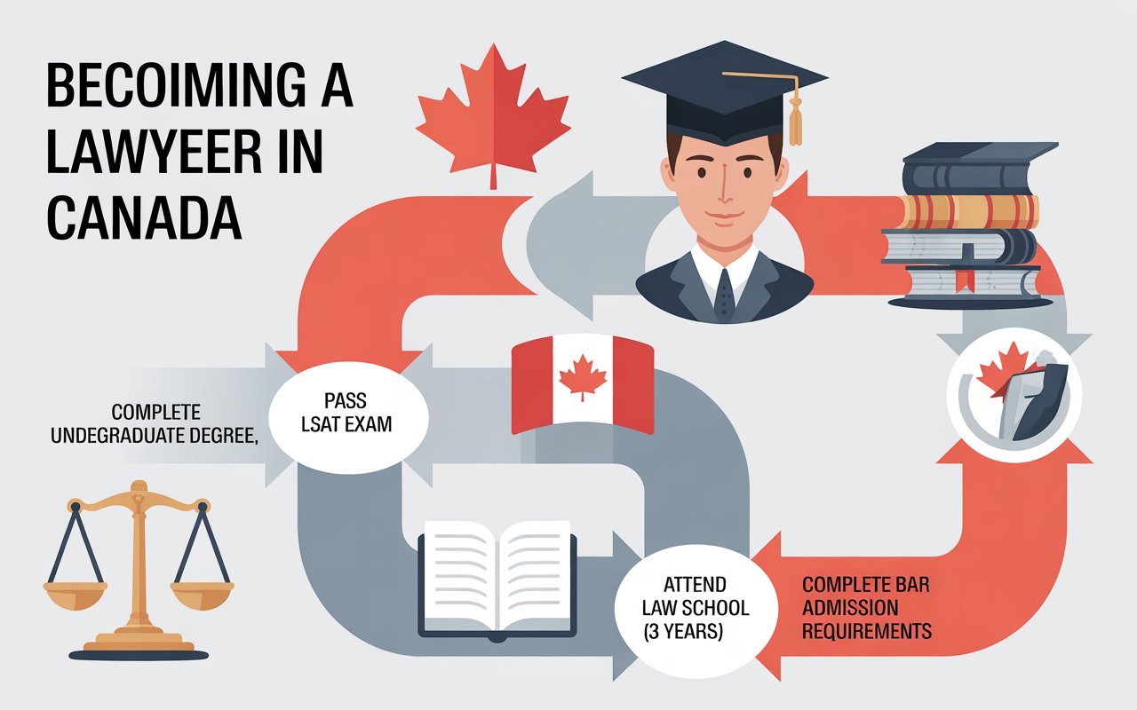 How to become a lawyer in Canada 2026 step-by-step guide